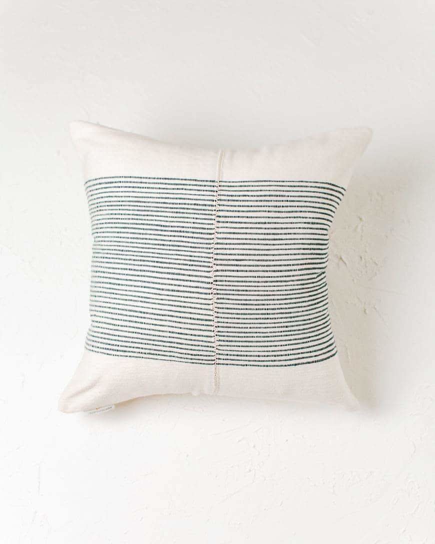 18" Riviera Hand-Stitch Throw Pillow in Default Title - Throw Pillows photo