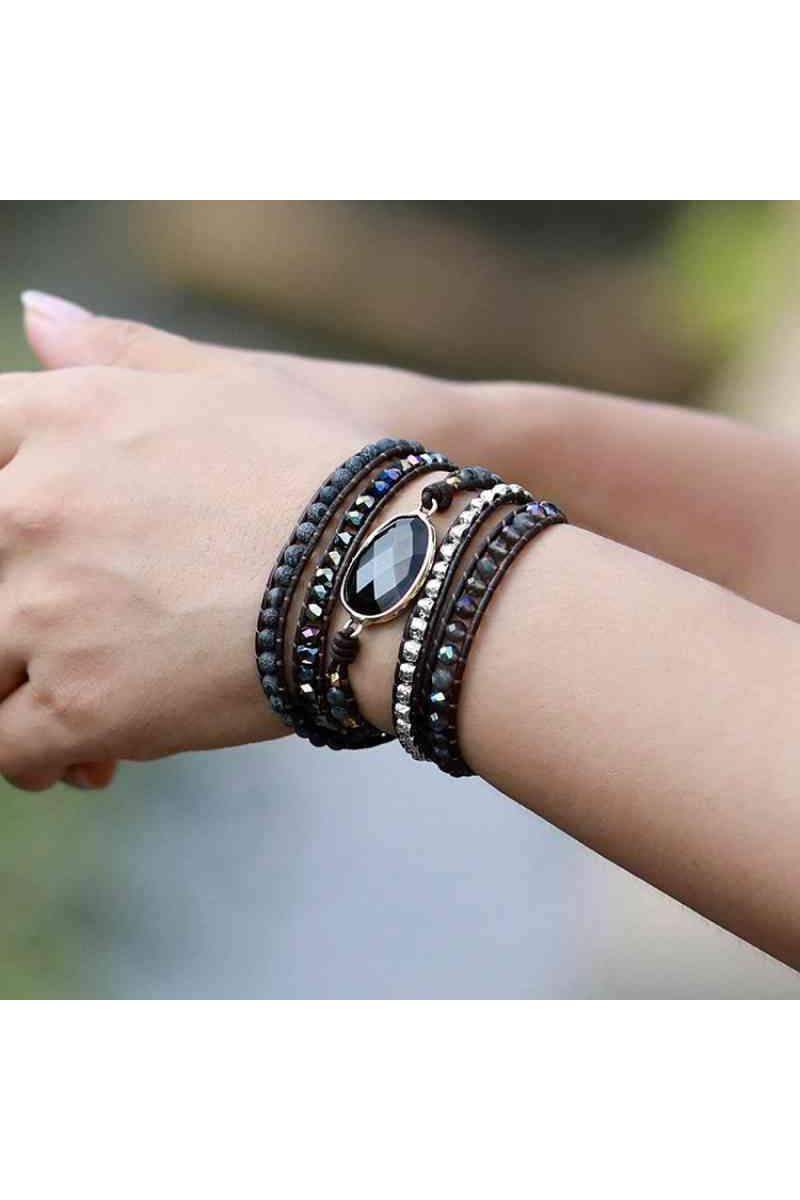 Agate Beaded Bracelet in - Bracelets photo