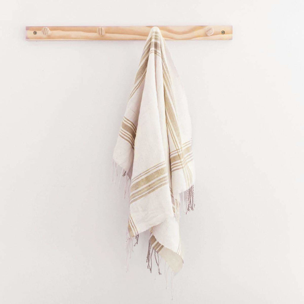 Cabin Hatch Cotton Hand Towel in - Kitchen Towels photo