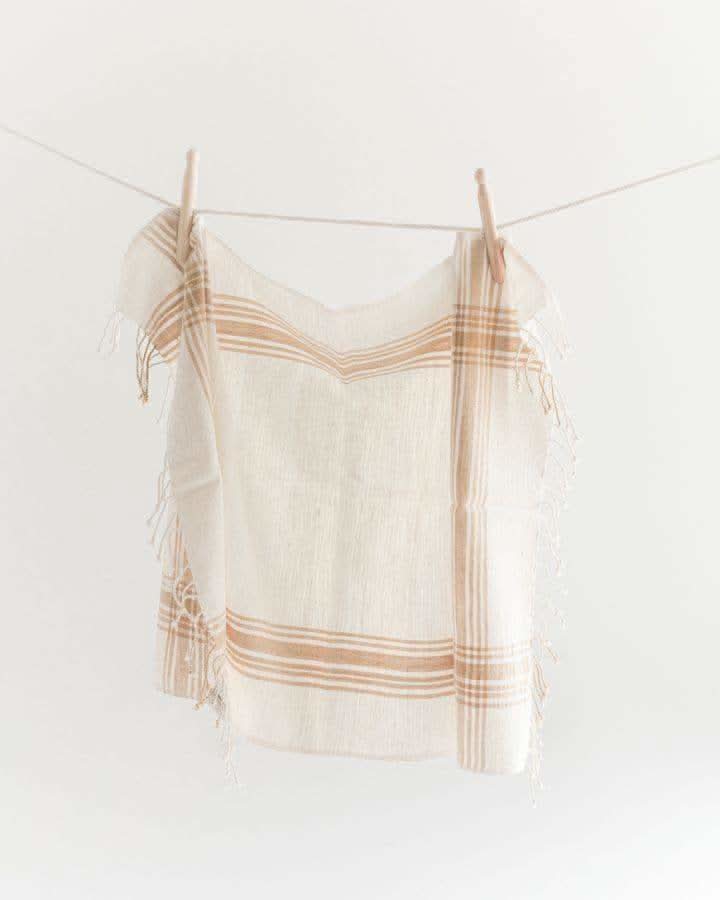 Cabin Hatch Cotton Hand Towel in - Kitchen Towels photo