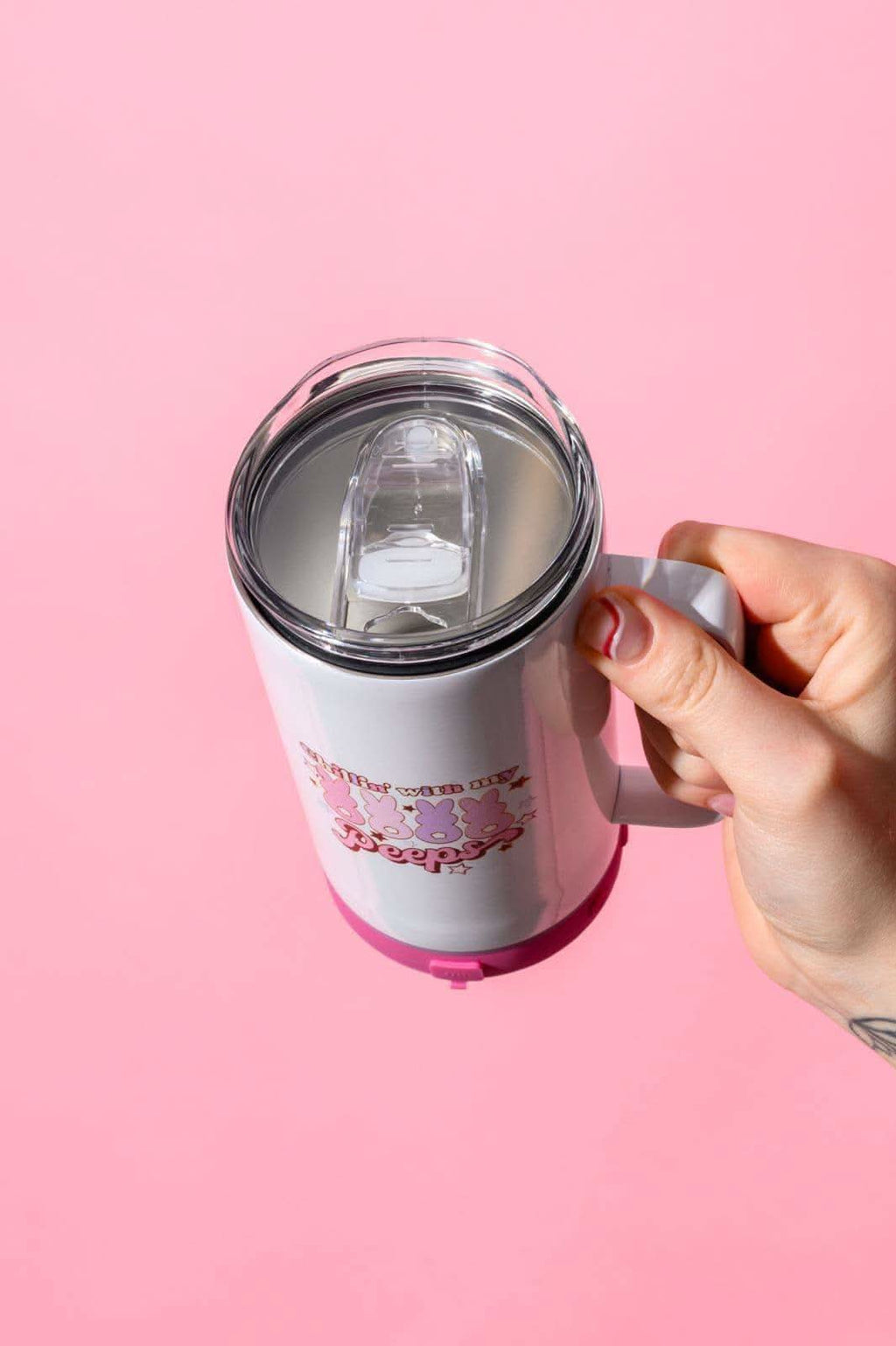 Chillin With My Peeps Speaker Tumbler in - Tumblers photo