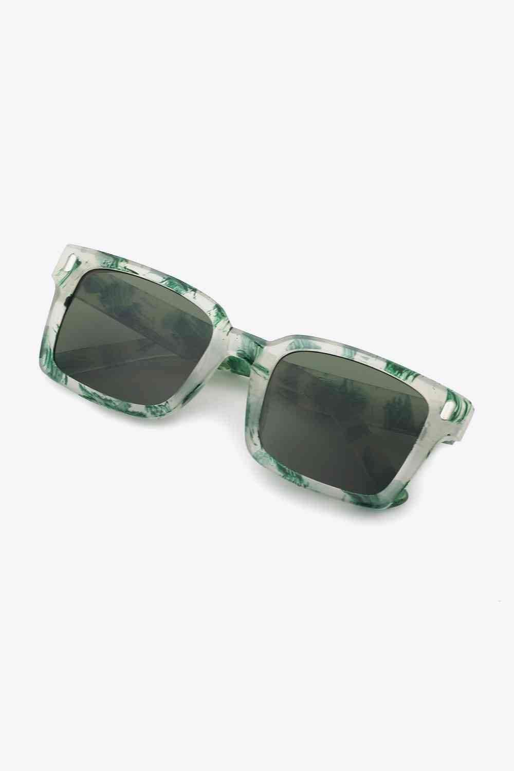 Emily UV400 Polycarbonate Square Sunglasses in - Sunglasses photo