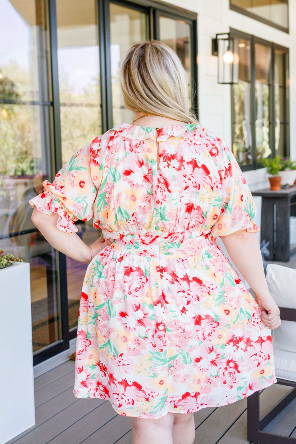 Fancy Free Floral Dress in - Dresses photo