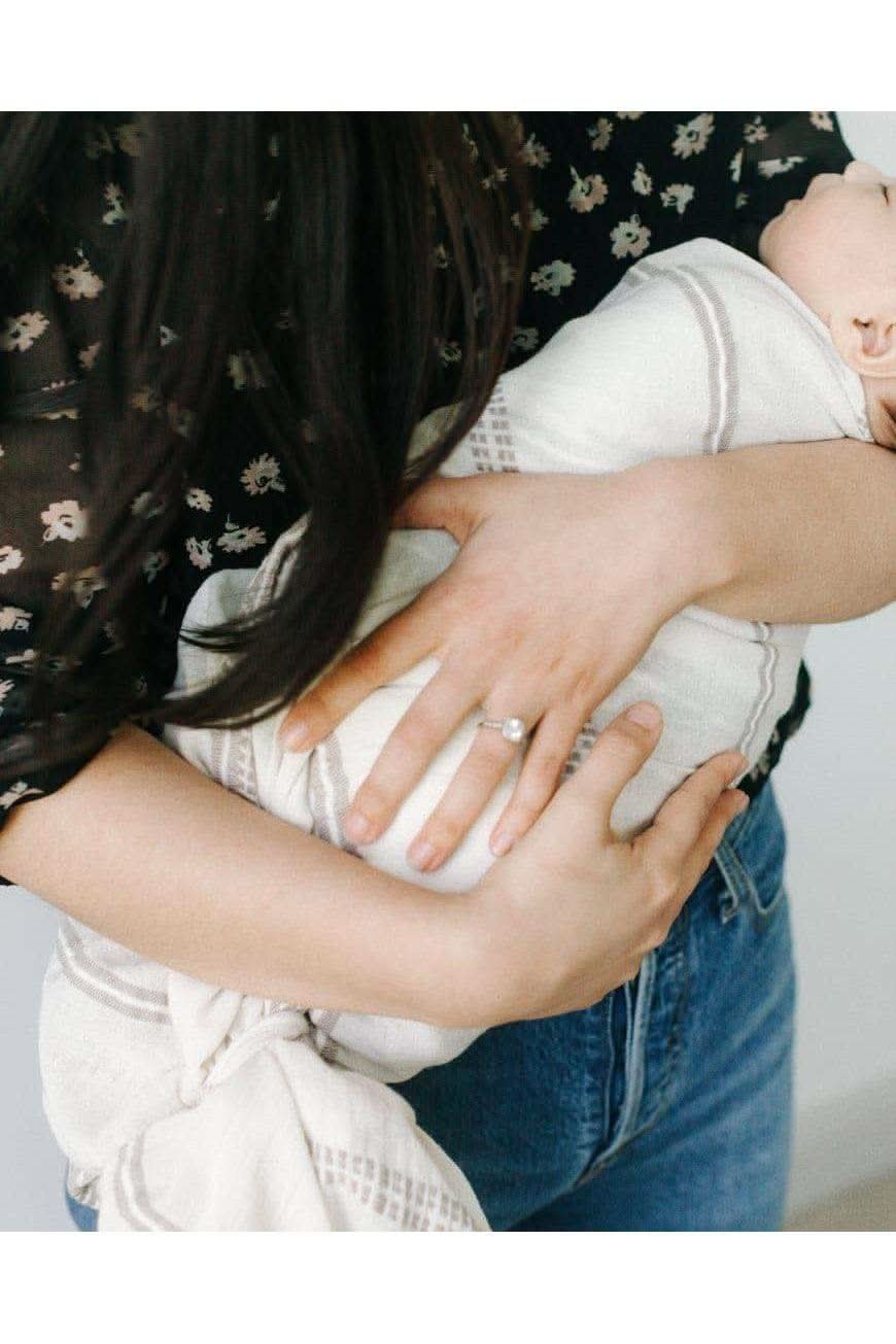 Handwoven Cotton Baby Swaddle in - Swaddling & Receiving Blankets photo