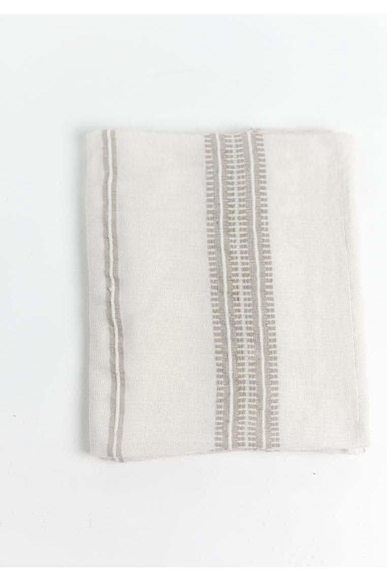 Handwoven Cotton Baby Swaddle in Stone - Swaddling & Receiving Blankets photo