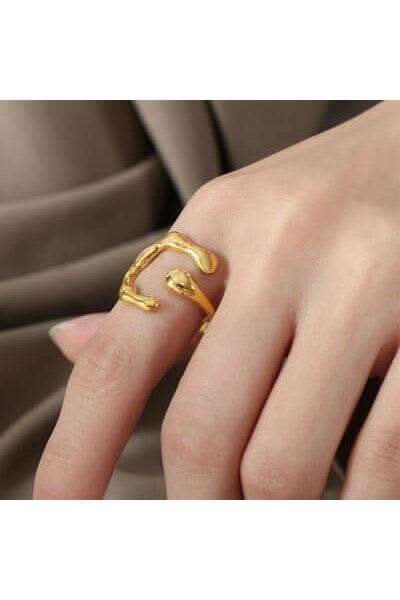 Katherine 18K Gold-Plated Open Ring in - Rings photo
