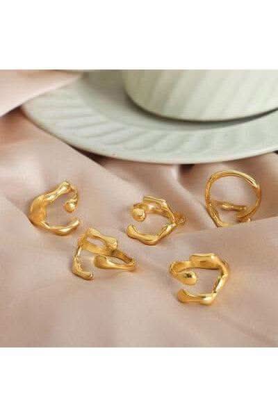 Katherine 18K Gold-Plated Open Ring in - Rings photo