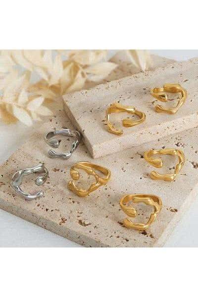 Katherine 18K Gold-Plated Open Ring in - Rings photo
