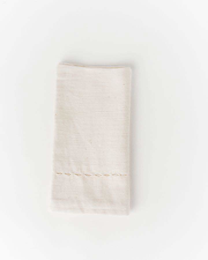 Pulled Cotton Napkins in Natural - Cloth Napkins photo