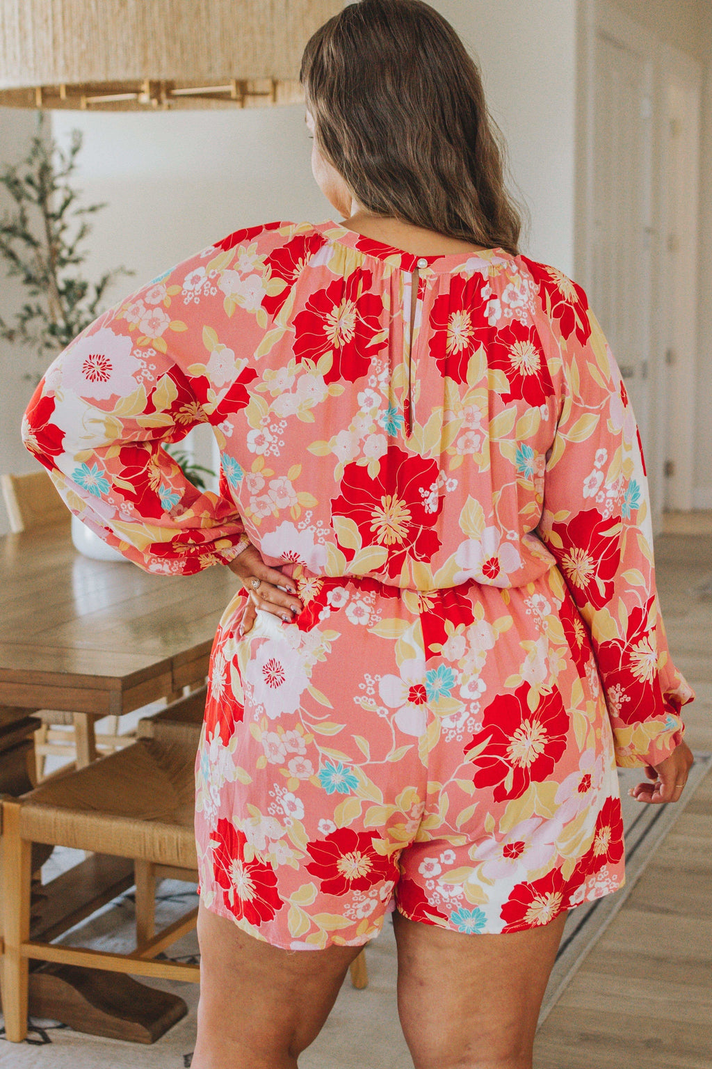 Rare Beauty Floral Romper in - Jumpsuits & Rompers photo
