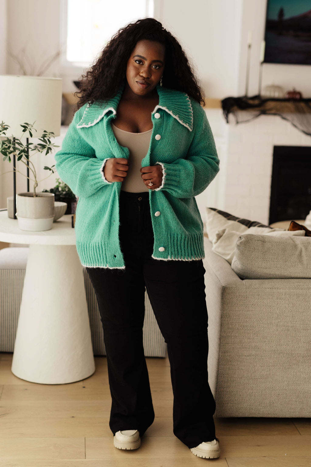 Ready for Surprise Cardigan in - Cardigans photo