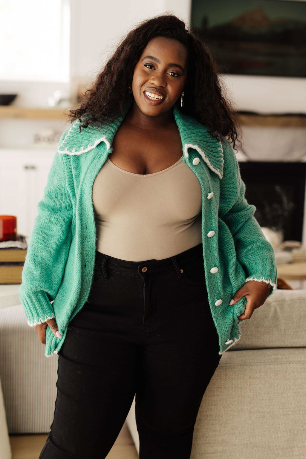 Ready for Surprise Cardigan in - Cardigans photo