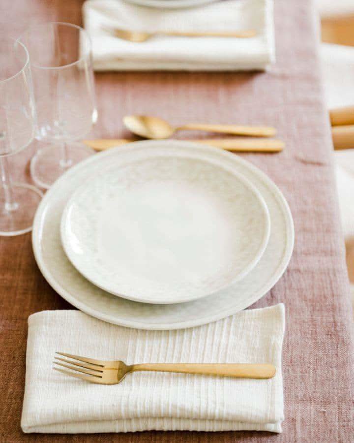 Riviera Cotton Napkins in - Cloth Napkins photo