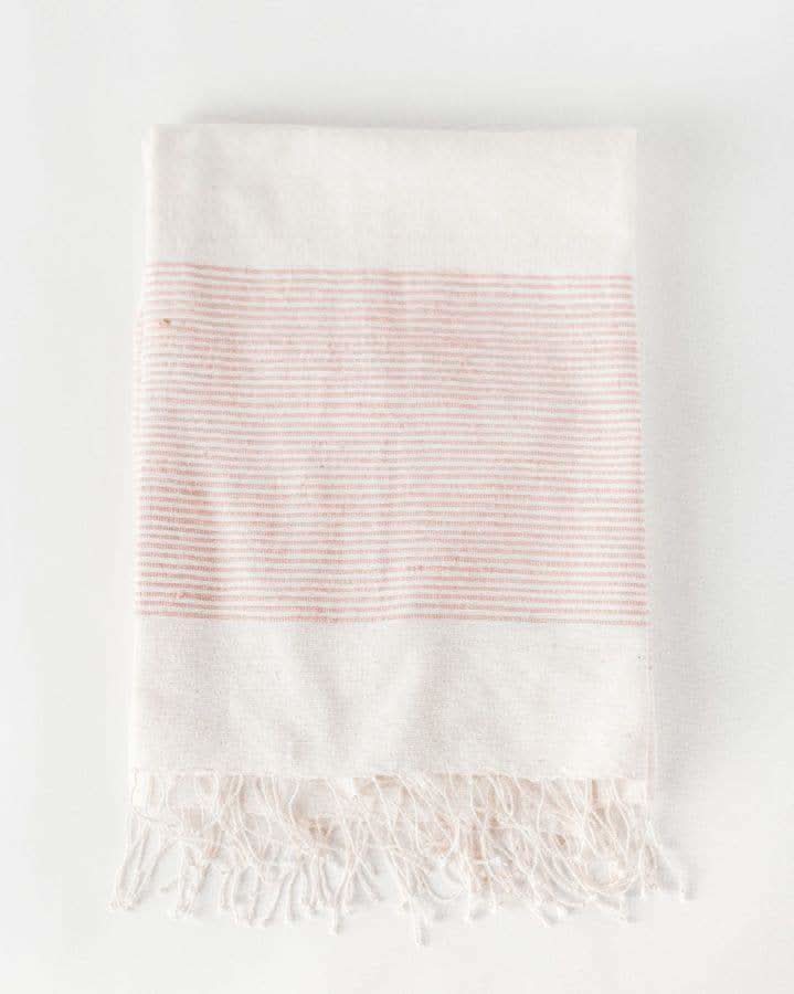 Riviera Cotton Tablecloth in Blush - Tablecloths photo