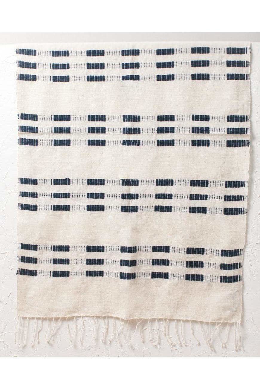 Soho Cotton Hand Towel in Navy - Kitchen Towels photo