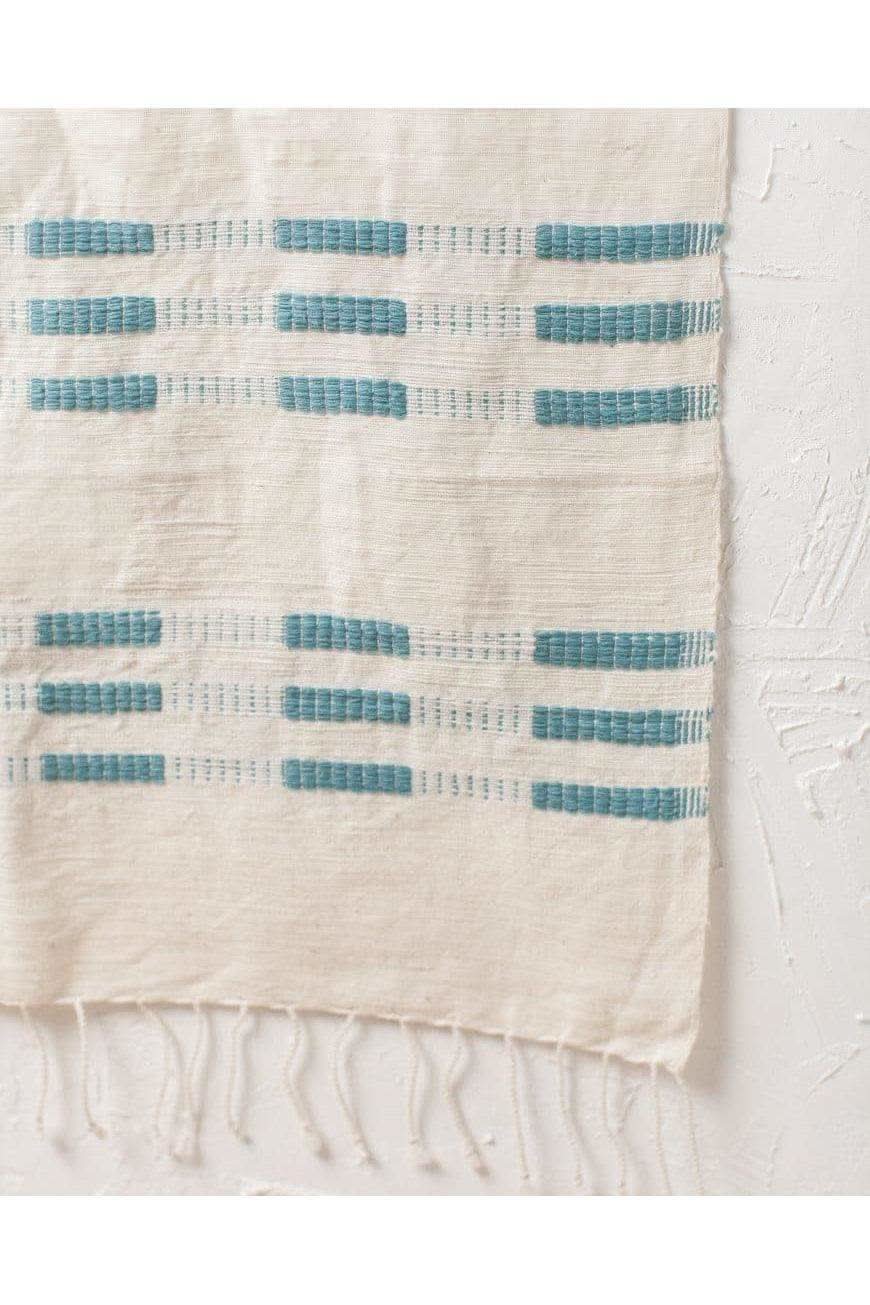 Soho Cotton Hand Towel in Aqua - Kitchen Towels photo