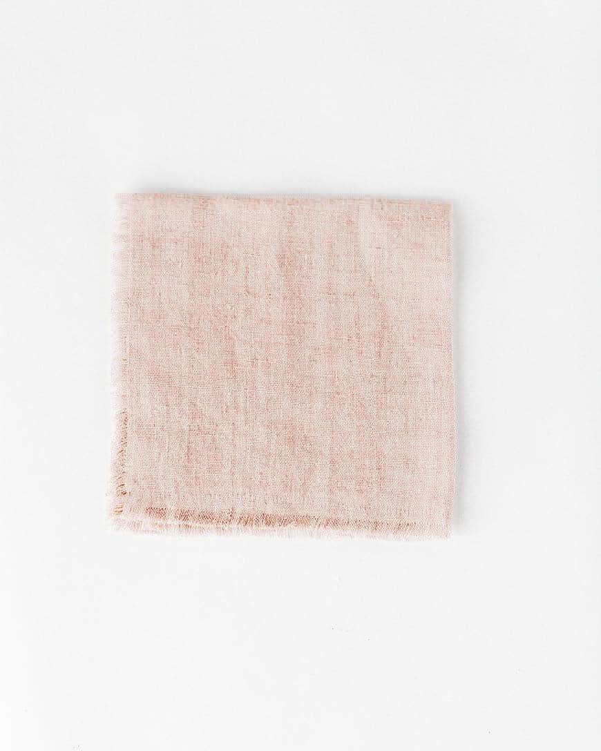 Stone Washed Linen Cocktail Napkin - SwagglyLife Home & Fashion