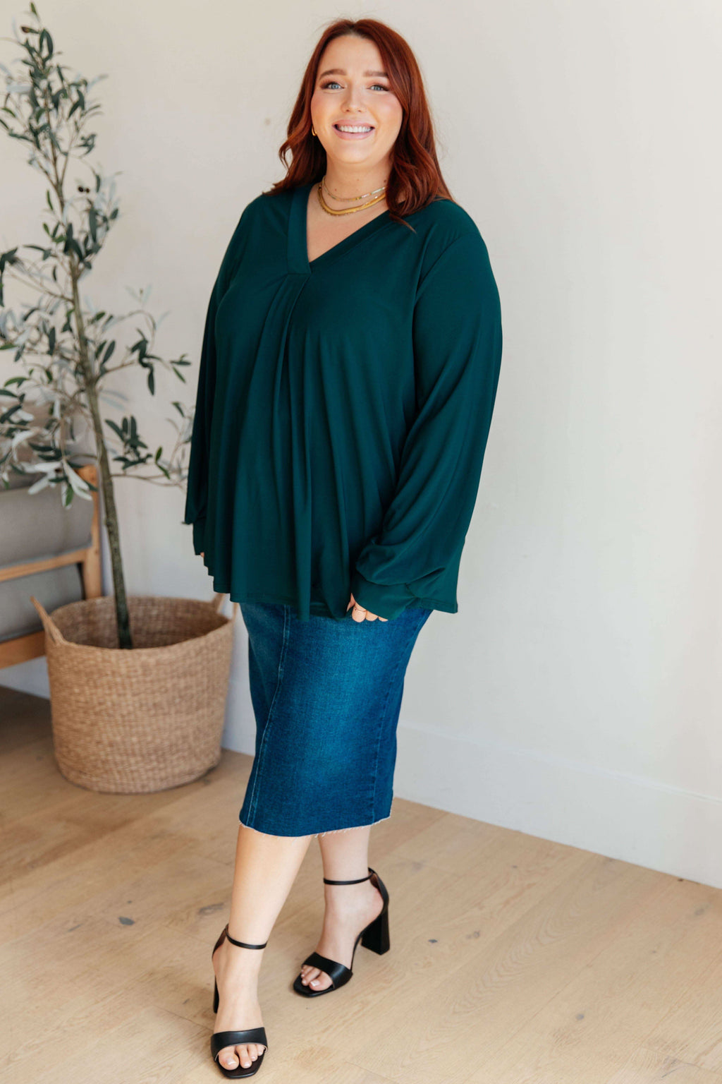 This is Your Song Balloon Sleeve Top in - Womens photo