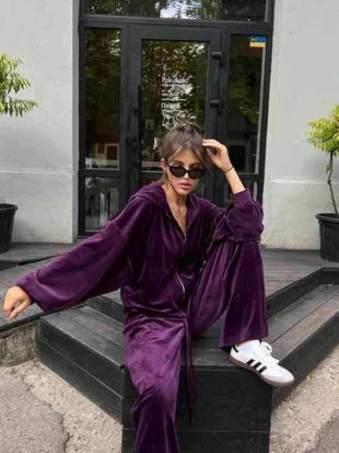 Walk with Me Hooded Jacket and Pants Set, 5 Colors - SwagglyLife Home & Fashion Walk with Me Hooded Jacket and Pants Set, 5 Colors - SwagglyLife Home & Fashion