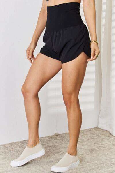 Zenana Full Size High Waist Tummy Control Shorts - SwagglyLife Home & Fashion