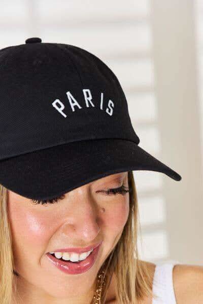Zenana Embroidered City Baseball Cap in - Hats photo