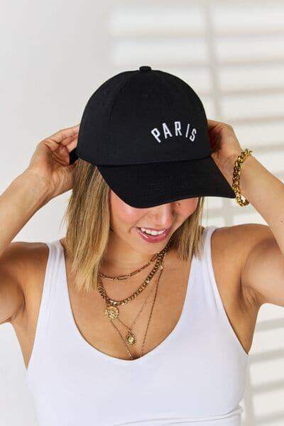 Zenana Embroidered City Baseball Cap in - Hats photo