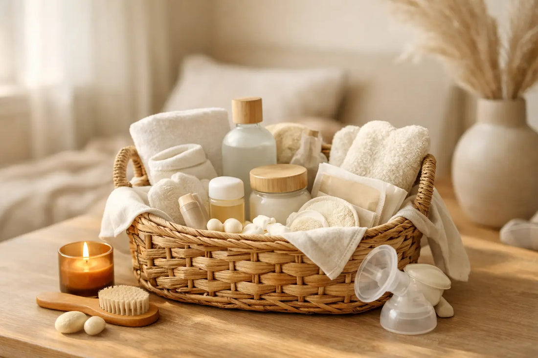 What Belongs in a Postpartum Basket?