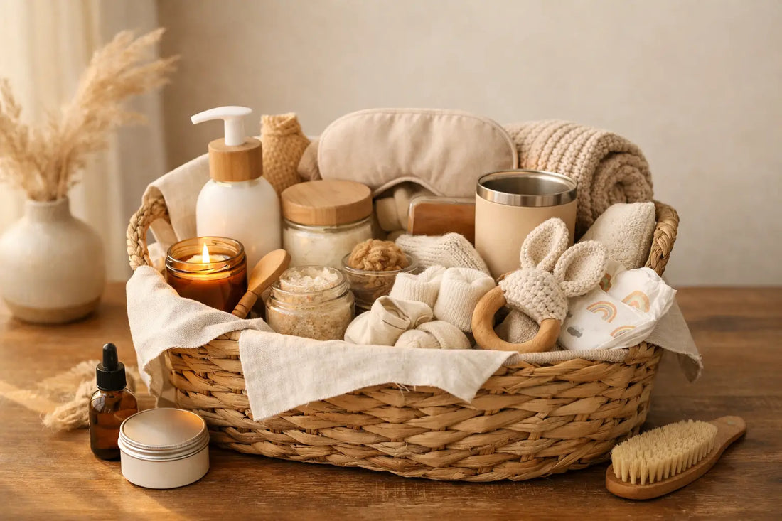 Postpartum Gift Basket Example That Feels Useful