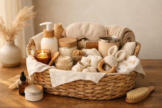 Postpartum Gift Basket Example That Feels Useful