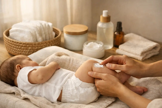 A Calm Newborn Diaper Rash Routine