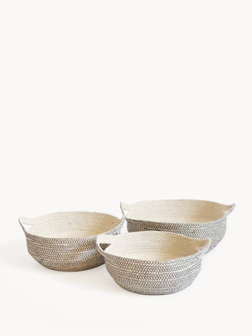 Amari Fruit Bowl - Black in Set of 3 - STORAGE photo