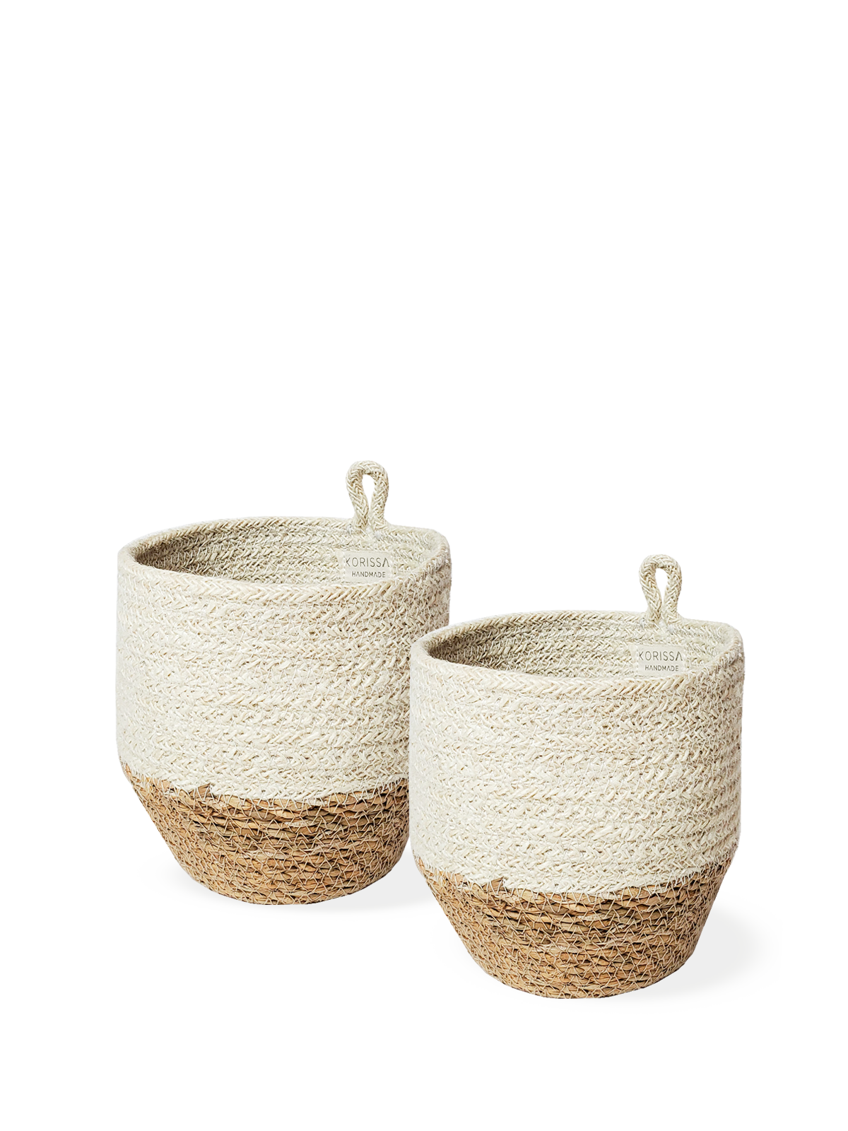 Amari Loop Bin - Natural in Set of 2 - STORAGE photo