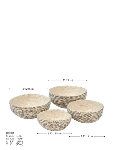 Amari Round Bowl - Black (Set of 4) in - STORAGE photo