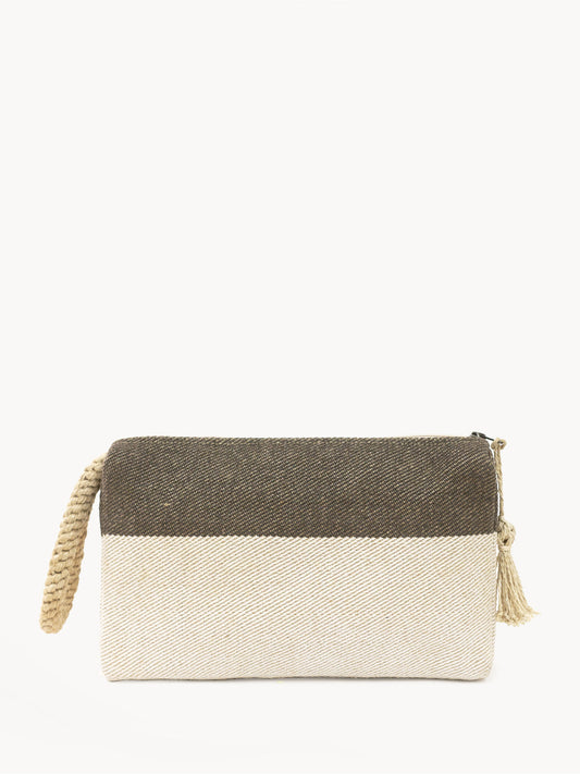 Block A Clutch - Brown in - ACCESSORIES photo