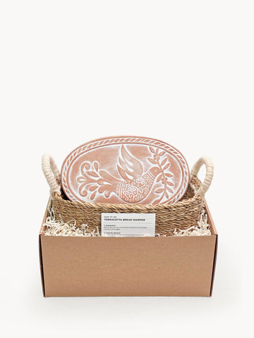 KORISSA Bread Warmer & Basket - Bird Oval in - KITCHEN photo