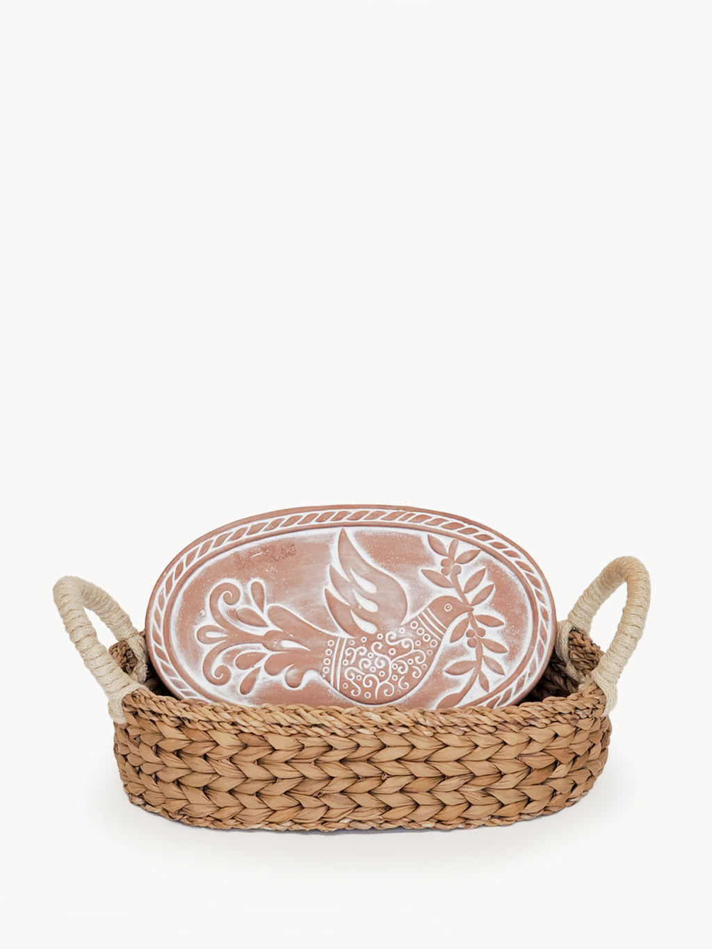 KORISSA Bread Warmer & Basket - Bird Oval in - KITCHEN photo