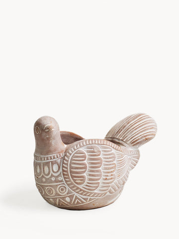 Terracotta Pot - Turtle Dove in - PLANT DECOR photo