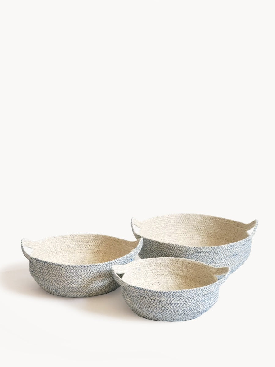 Amari Fruit Bowl - Blue in Set of 3 - STORAGE photo
