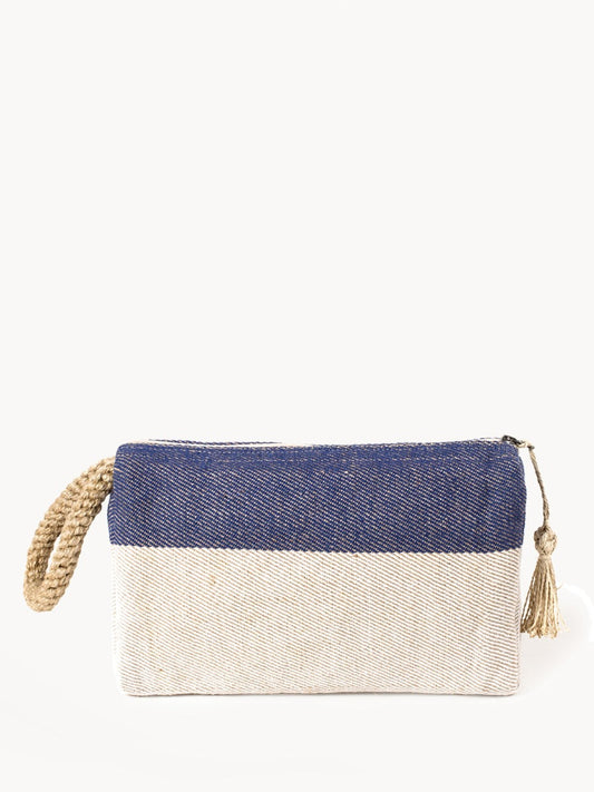 Block A Clutch - Blue in - ACCESSORIES photo