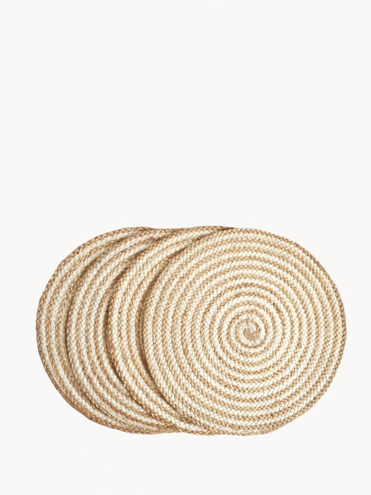 Kata Spiral Placemat - Natural (Set of 4) in - KITCHEN photo