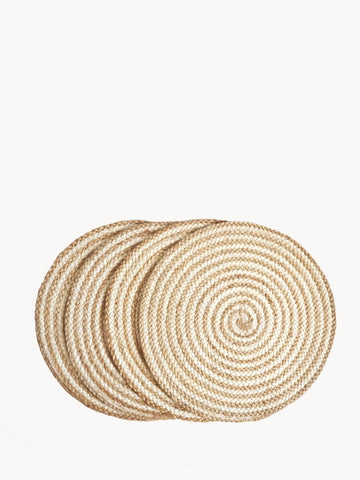 Kata Spiral Placemat - Natural (Set of 4) in - KITCHEN photo