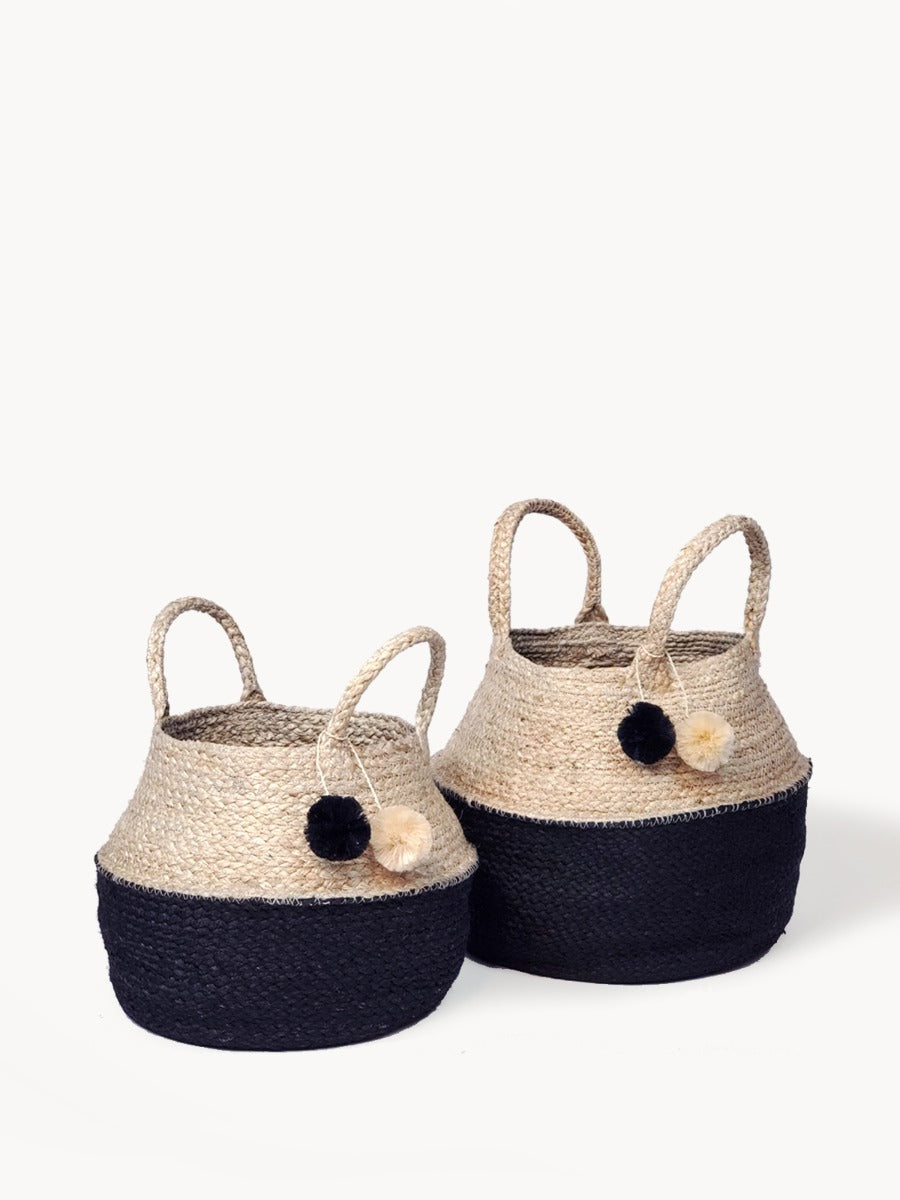 Naiya Foldable Basket Bag in - STORAGE photo