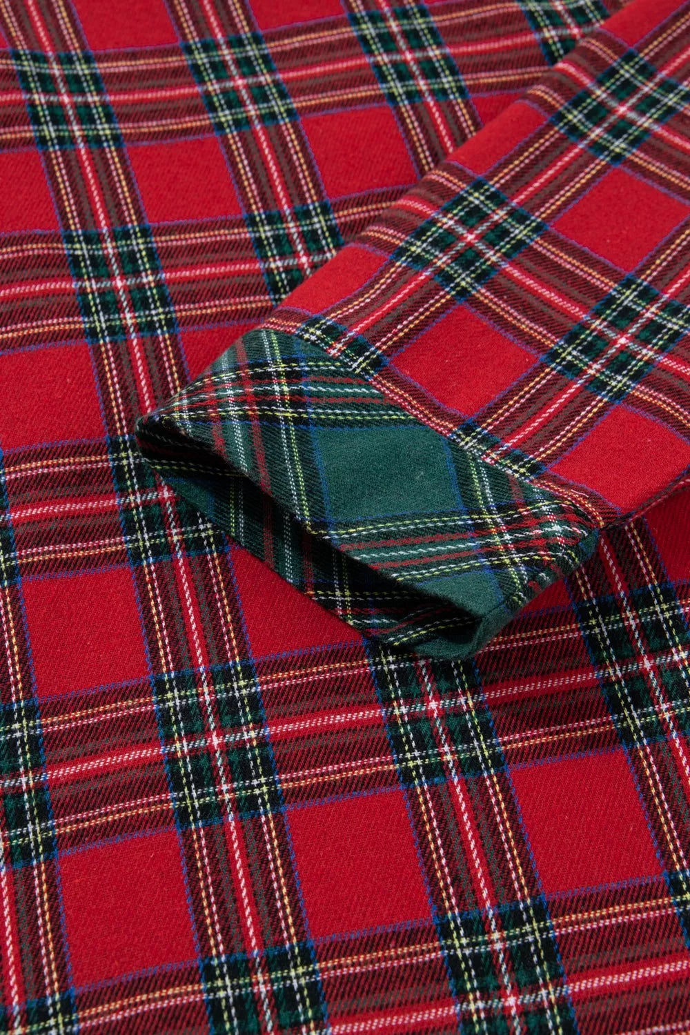 Plaid Patch Long Sleeve Holiday Pajama Set in - photo