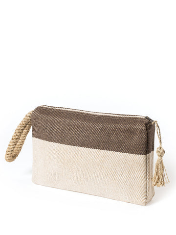 Block A Clutch - Brown in - ACCESSORIES photo