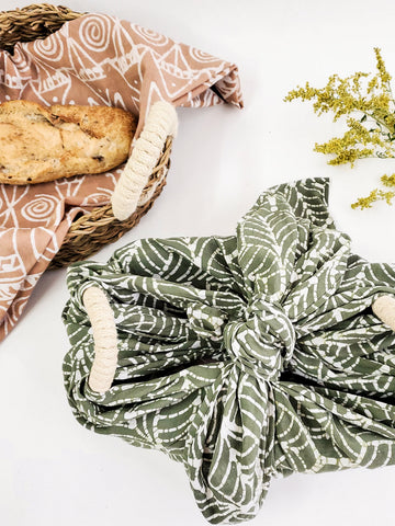 KORISSA Bread Warmer & Basket - Flower in - KITCHEN photo