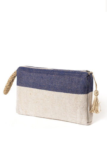Block A Clutch - Blue in - ACCESSORIES photo