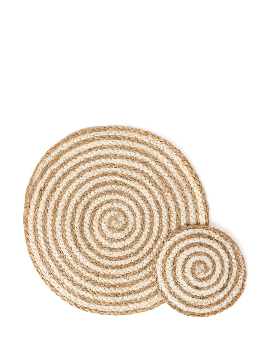 Kata Spiral Placemat - Natural (Set of 4) in - KITCHEN photo