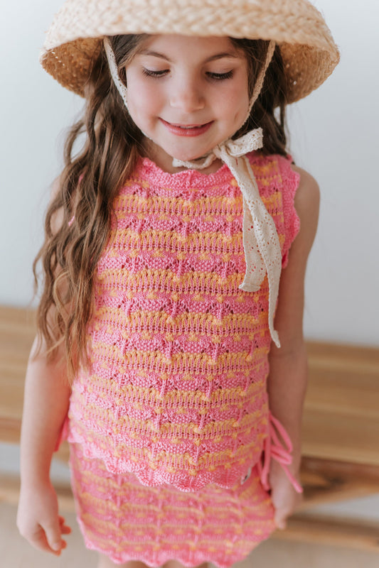 Sunset Knit Skort Set in - Outfit Sets photo