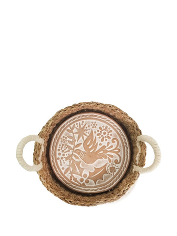 KORISSA Bread Warmer & Basket - Bird Round in - KITCHEN photo