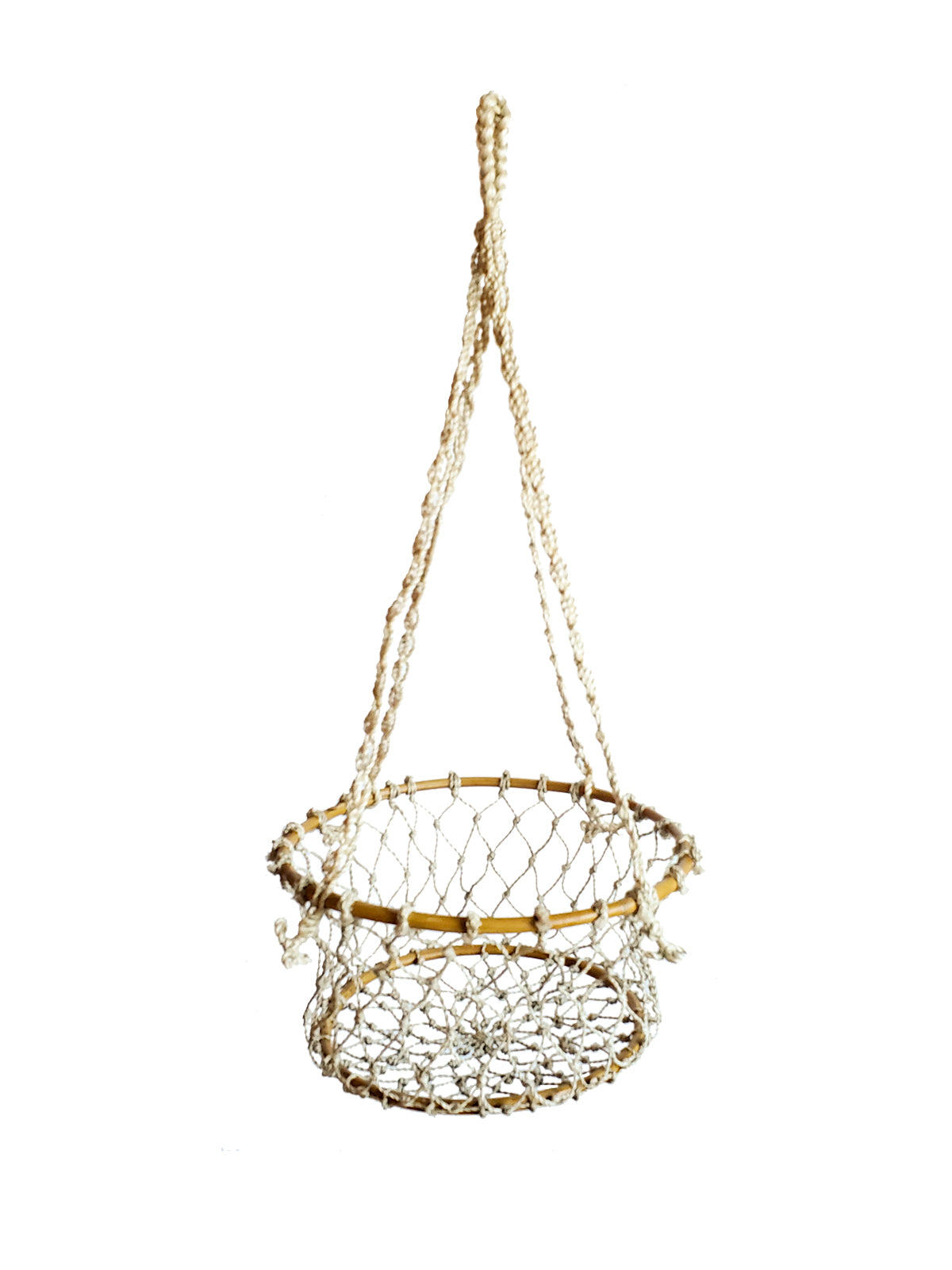 Jhuri Single Hanging Basket in - PLANT DECOR photo